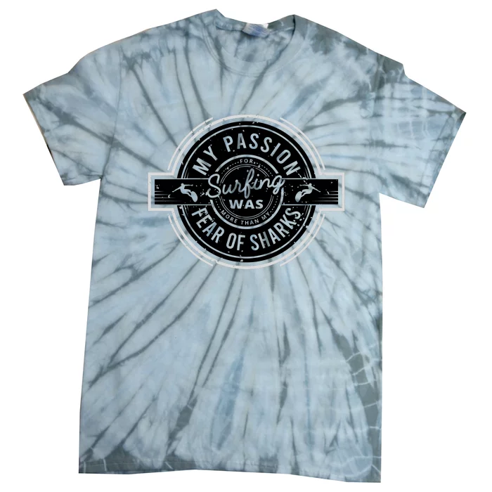 Vintage Surfing Passion Graphic Tie-Dye T-Shirt