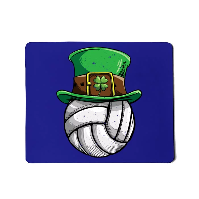 Volleyball St Patricks Day Leprechaun Ball Sports Gift Mousepad