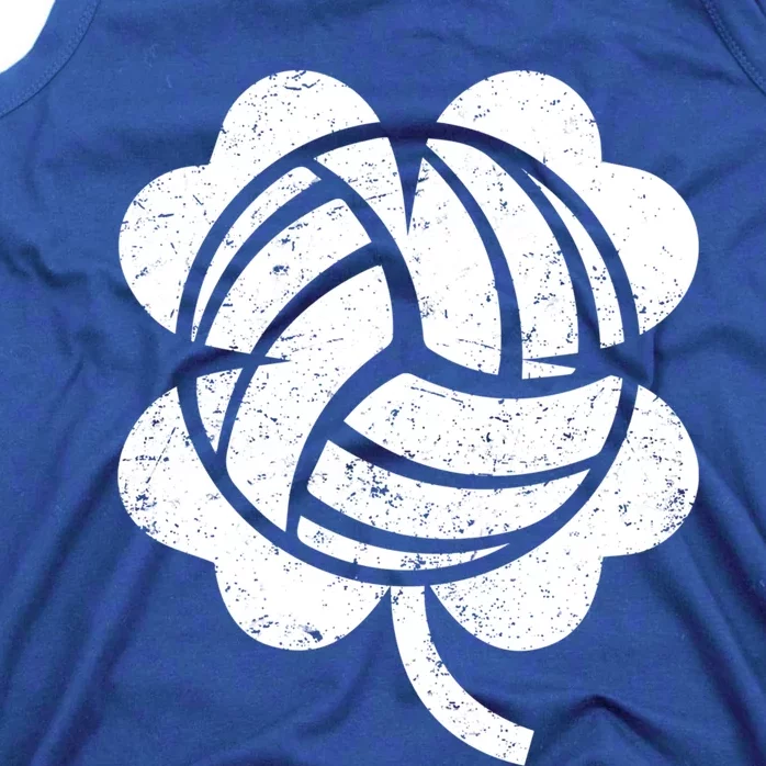 Volleyball St Patricks Day Sports Shamrock Costume Gift Tank Top