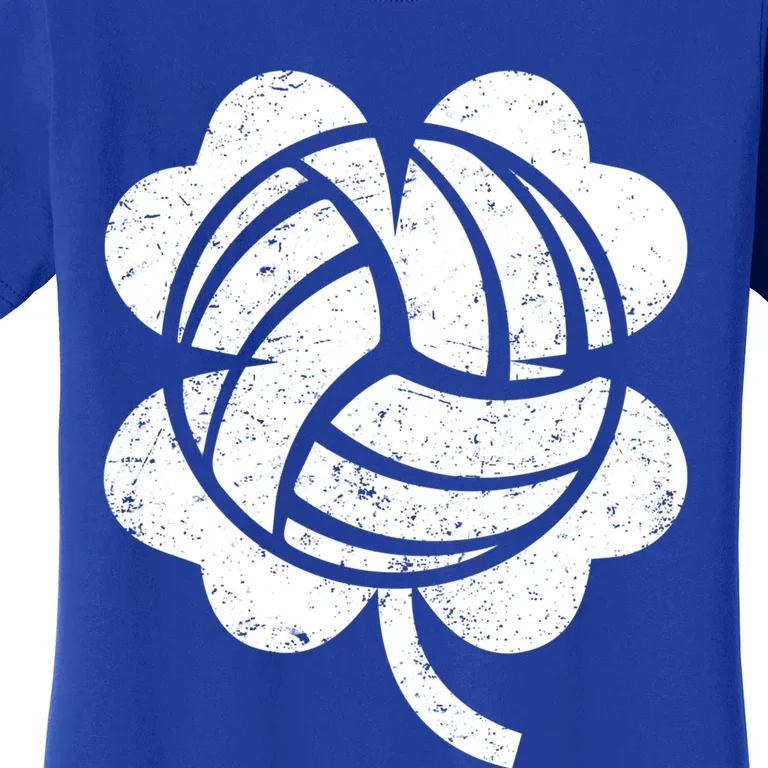 Volleyball St Patricks Day Sports Shamrock Costume Gift Women's T-Shirt