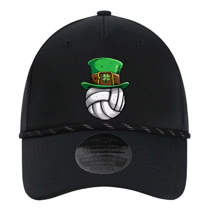 Volleyball St Patricks Day Leprechaun Ball Sports Gift Performance The Dyno Cap