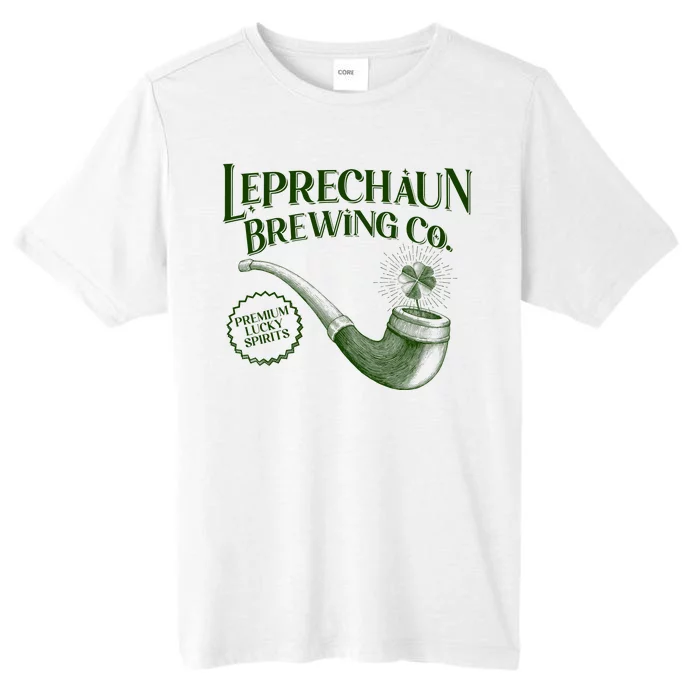 Vintage St Patrick's Day Leprechaun Brewing Co Premium Lucky Spirits ChromaSoft Performance T-Shirt