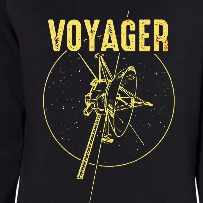 Voyager Space Probe Solar System Astronomy Spaceflight Womens California Wash Sweatshirt