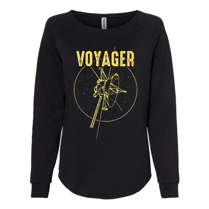 Voyager Space Probe Solar System Astronomy Spaceflight Womens California Wash Sweatshirt