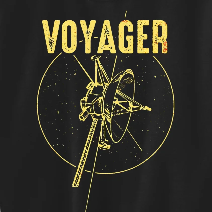 Voyager Space Probe Solar System Astronomy Spaceflight Kids Sweatshirt