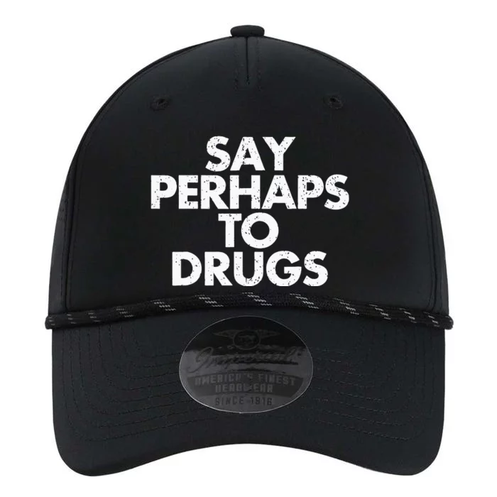 Vintage Say Perhaps To Drugs Performance The Dyno Cap