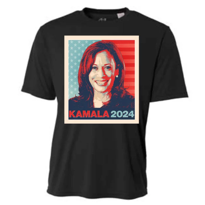 Vintage Style Poster Vote Kamala Harris 2024 Cooling Performance Crew T-Shirt