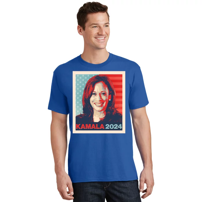 Vintage Style Poster Vote Kamala Harris 2024 T-Shirt