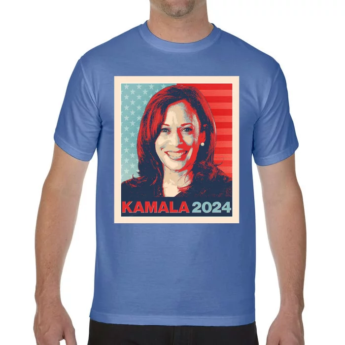 Vintage Style Poster Vote Kamala Harris 2024 Comfort Colors T-Shirt