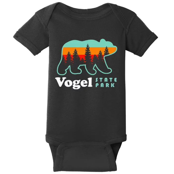 Vogel State Park Camping Georgia Lake Bear Baby Bodysuit