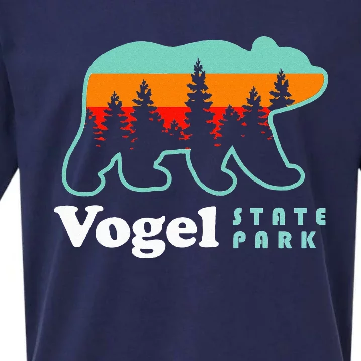 Vogel State Park Camping Georgia Lake Bear Sueded Cloud Jersey T-Shirt