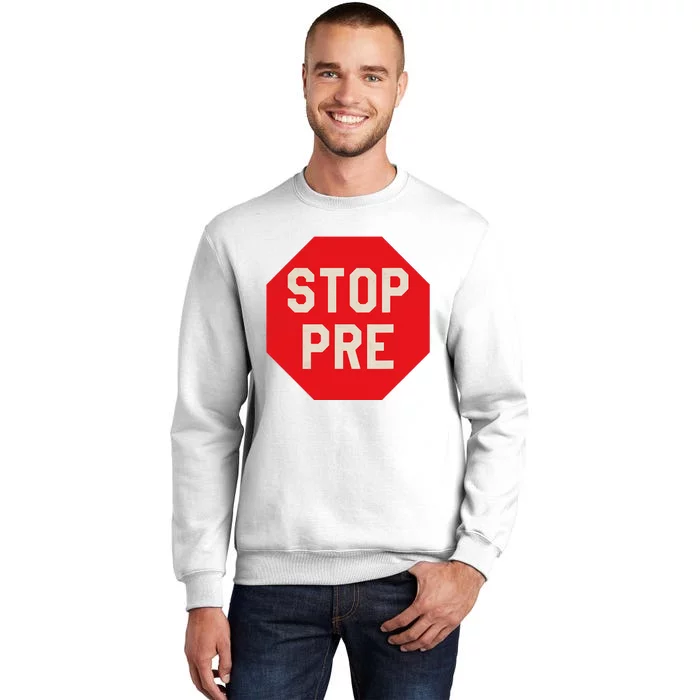 Vintage Stop Pre Marathon Running Legend Runner Sweatshirt