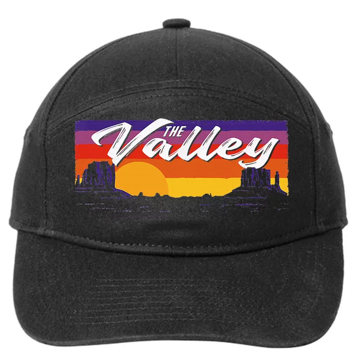 Vintage Sunset Phoenix Arizona Classic Arizona 7-Panel Snapback Hat