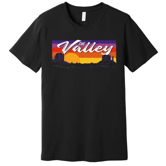 Vintage Sunset Phoenix Arizona Classic Arizona Premium T-Shirt