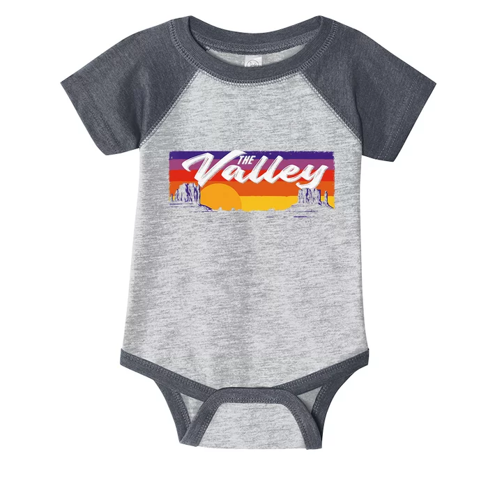 Vintage Sunset Phoenix Arizona Classic Arizona Infant Baby Jersey Bodysuit