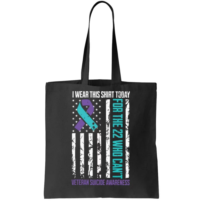 Veteran Suicide Prevention Suicide Awareness Crisis Tote Bag