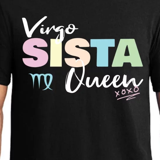 Virgo Sista Queen Zodiac Sign For Proud Virgo Gift Pajama Set