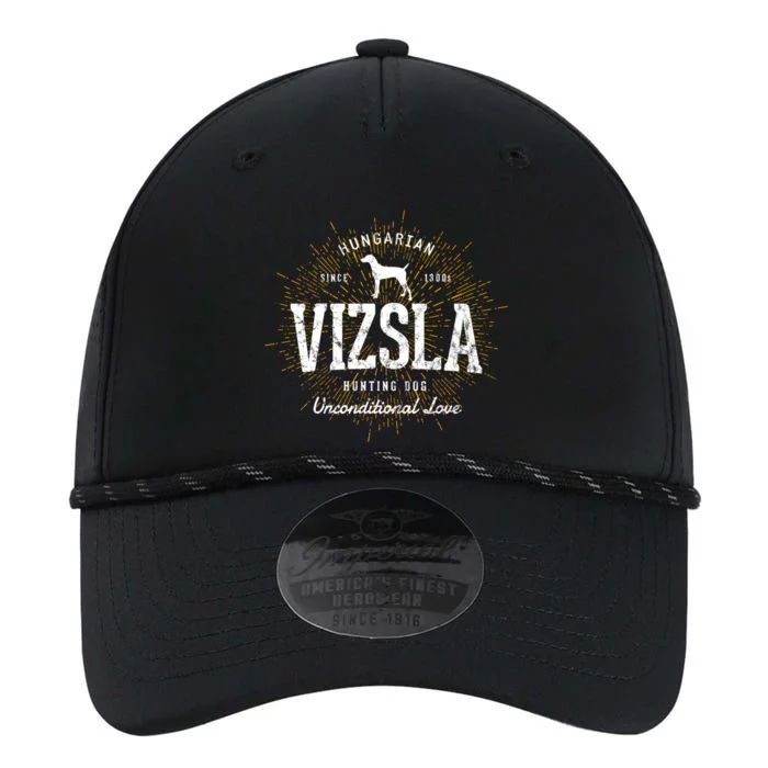 Vintage Style Retro Vizsla Gift Performance The Dyno Cap