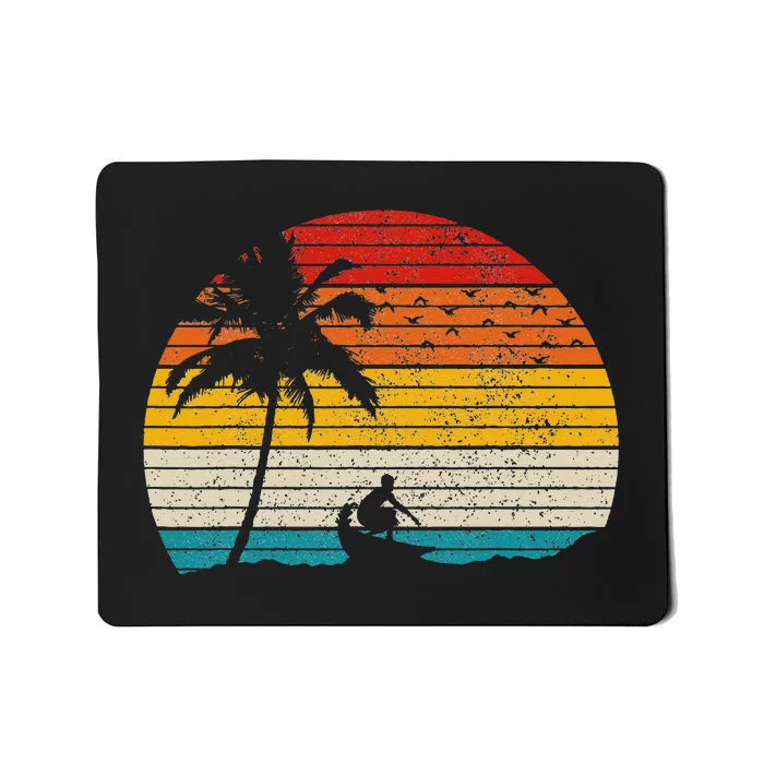 Vintage Surfer Retro Surfing Beach Surf Mousepad