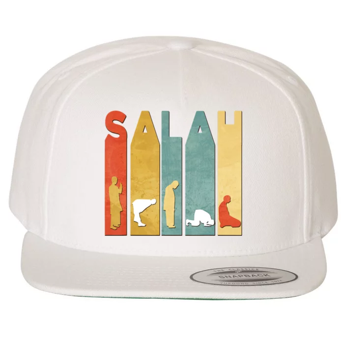 Vintage Salah Ramadan Kareem First Salah Eid Muslim Kids Men Women Wool Snapback Cap