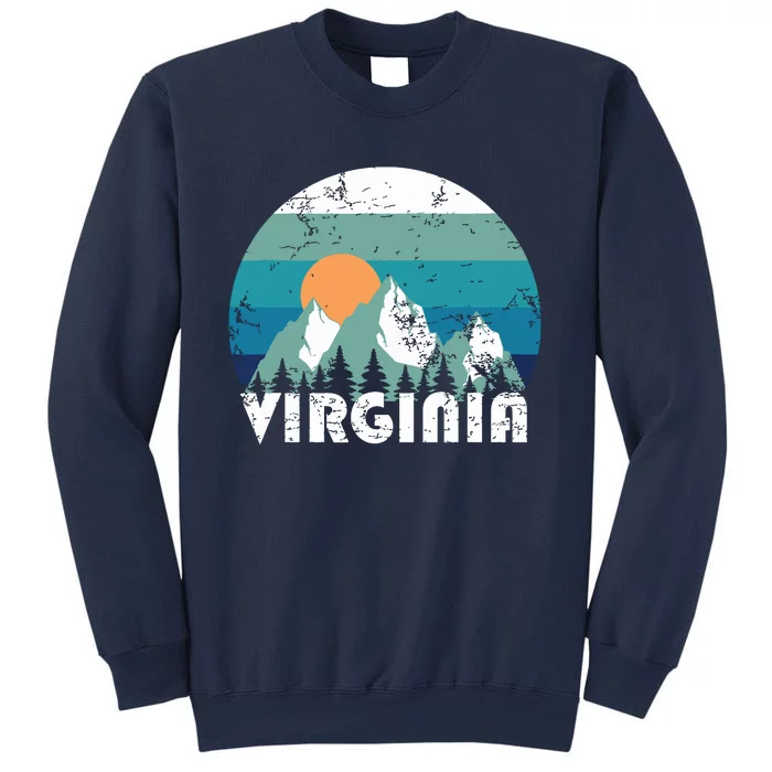 Virginia State Retro Vintage Sweatshirt