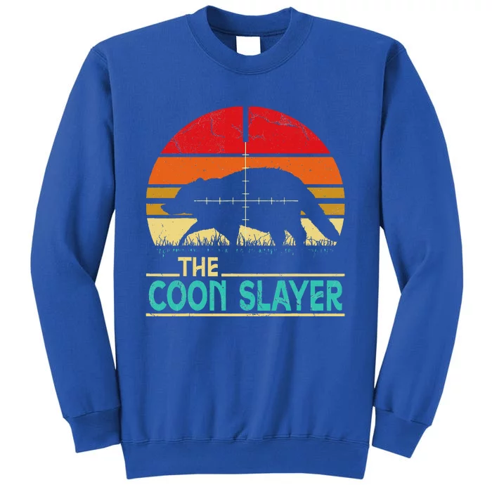 Vintage Sunset Retro Style Coon Hunting Coon Slayer Gift Sweatshirt