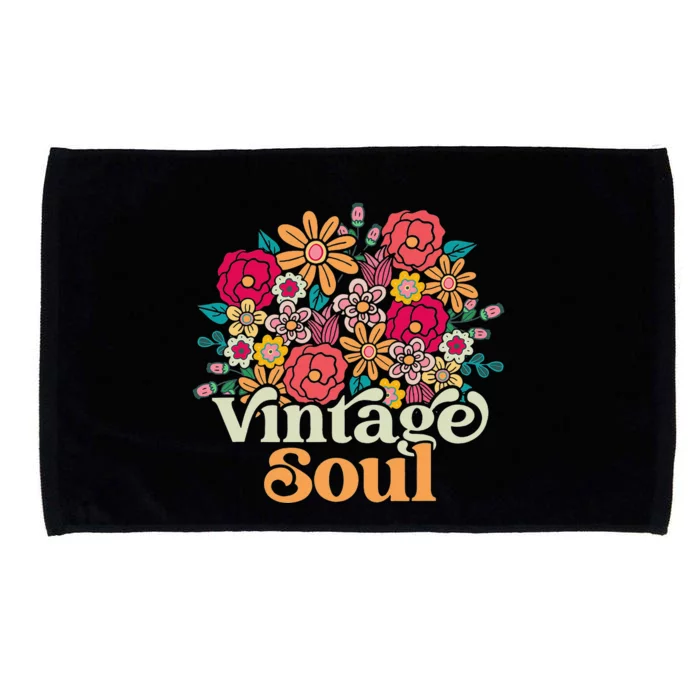 Vintage Soul Retro 70s 80s 90s Old School Microfiber Hand Towel