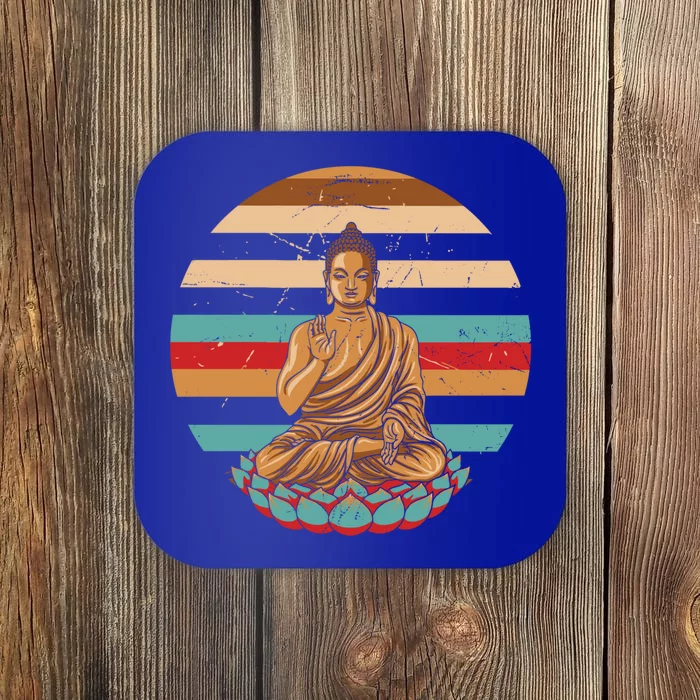 Vintage Style Retro Sleeping Buddha Gift Cool Gift Cool Gift Coaster