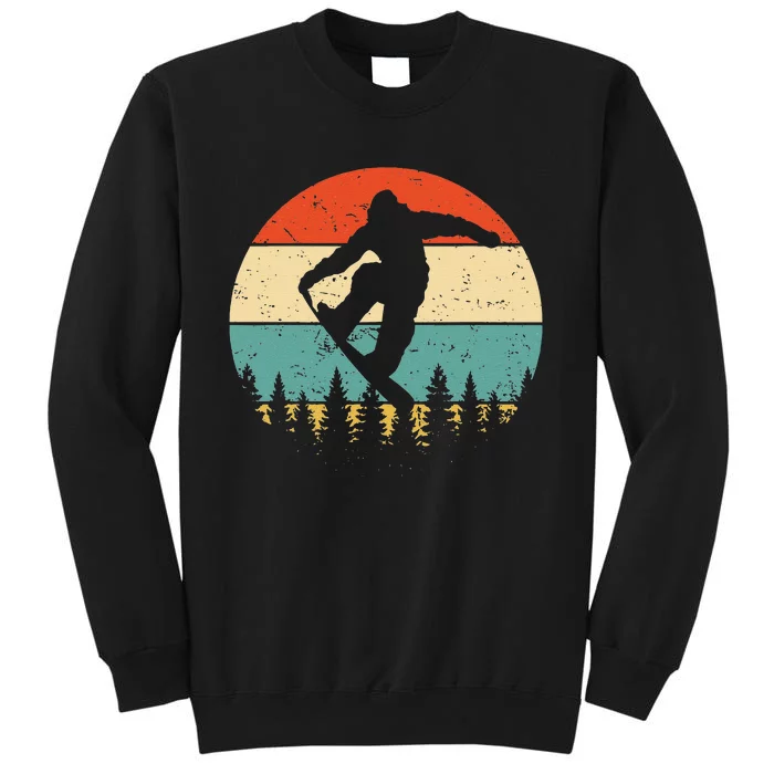 Vintage Snowboarding Retro Snowboard Sweatshirt