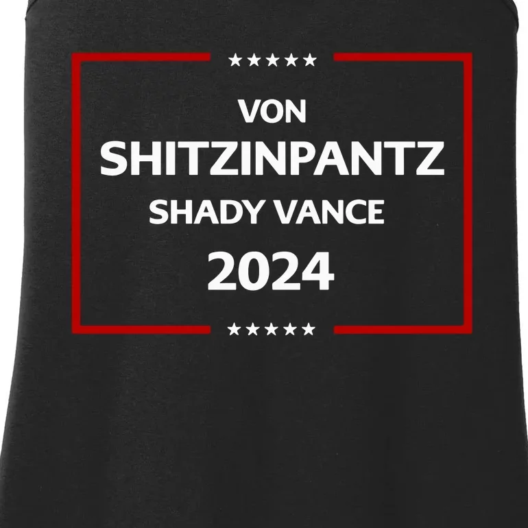 Von Shitzinpantz Shady Vance 2024 Ladies Essential Tank