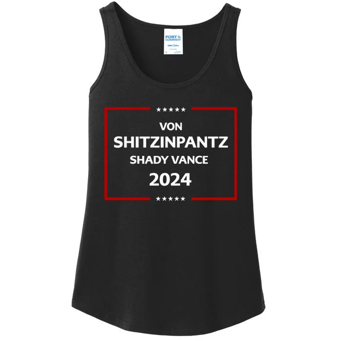 Von Shitzinpantz Shady Vance 2024 Ladies Essential Tank