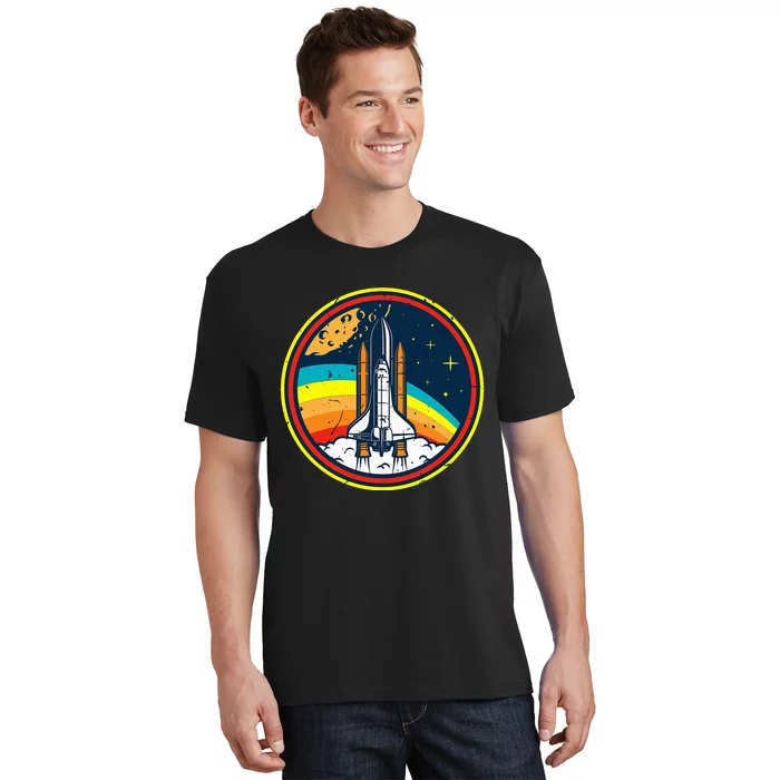 Vintage Space Shuttle Space Lover & Astronomy Stargazer T-Shirt