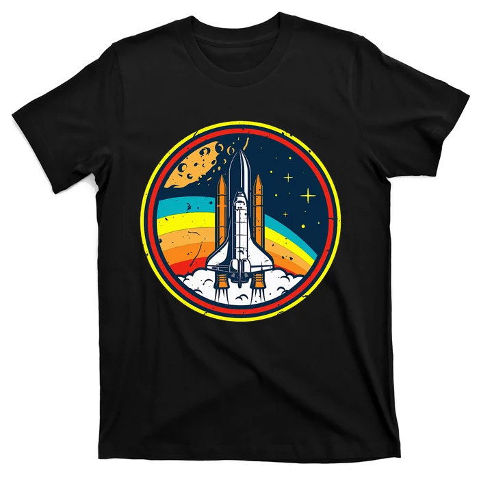 Vintage Space Shuttle Space Lover & Astronomy Stargazer T-Shirt