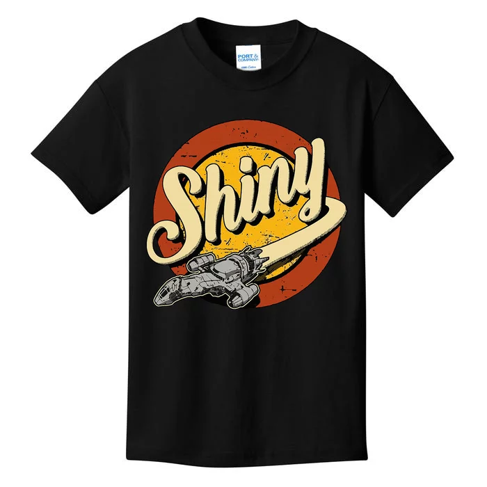 Vintage Shiny Since 2002 Firefly Serenity Kids T-Shirt