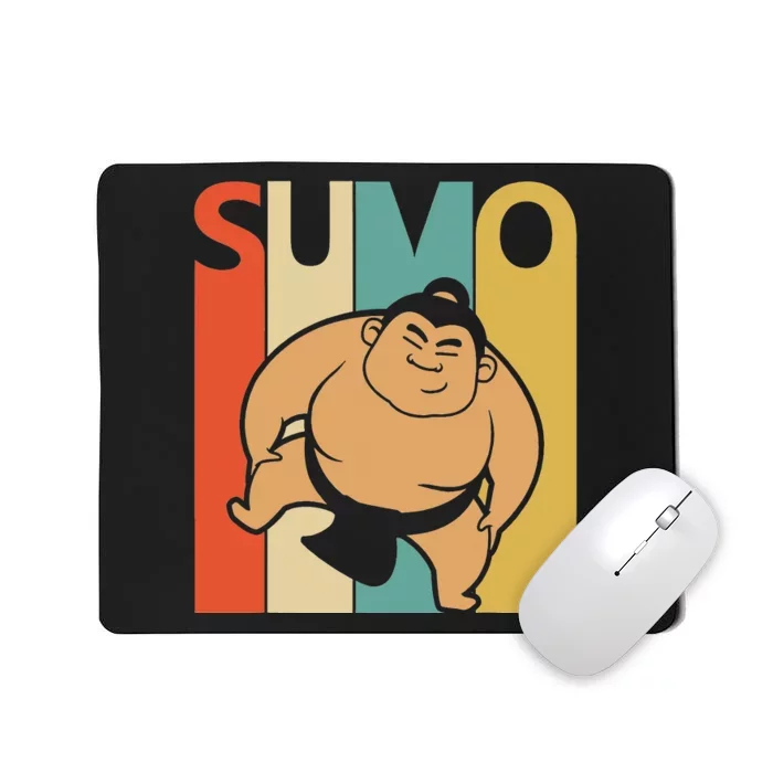 Vintage Sumo  Sumo Wrestling Gift Mousepad