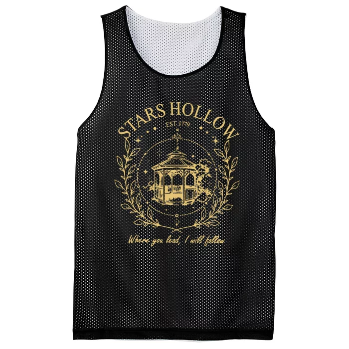 Vintage Style Stars Hallow Mesh Reversible Basketball Jersey Tank