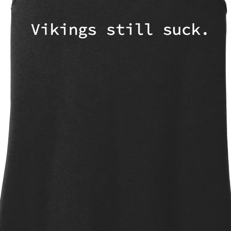 Vikings Still Suck Funny And Minimal Ladies Essential Tank