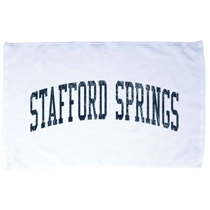 Vintage Stafford Springs Athletic Design Microfiber Hand Towel