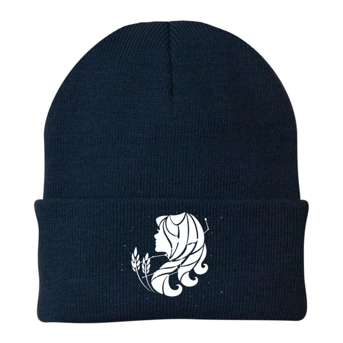 Virgo Symbol Star Sign Horoscope Zodiac Virgo Gift Knit Cap Winter Beanie