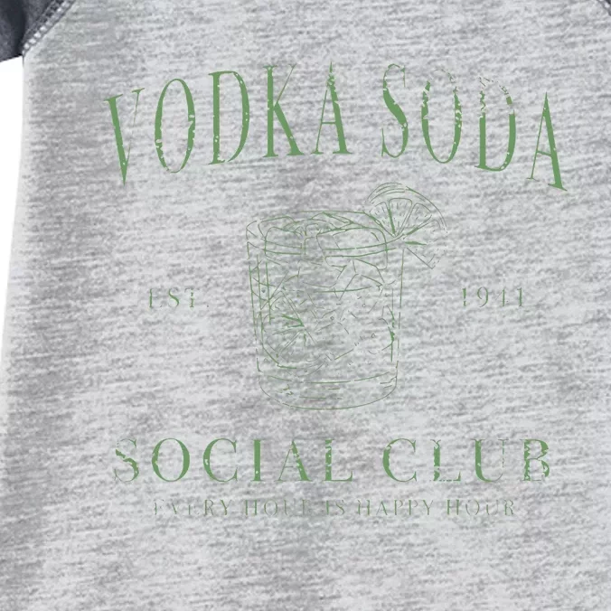 Vodka Soda Social Club Infant Baby Jersey Bodysuit