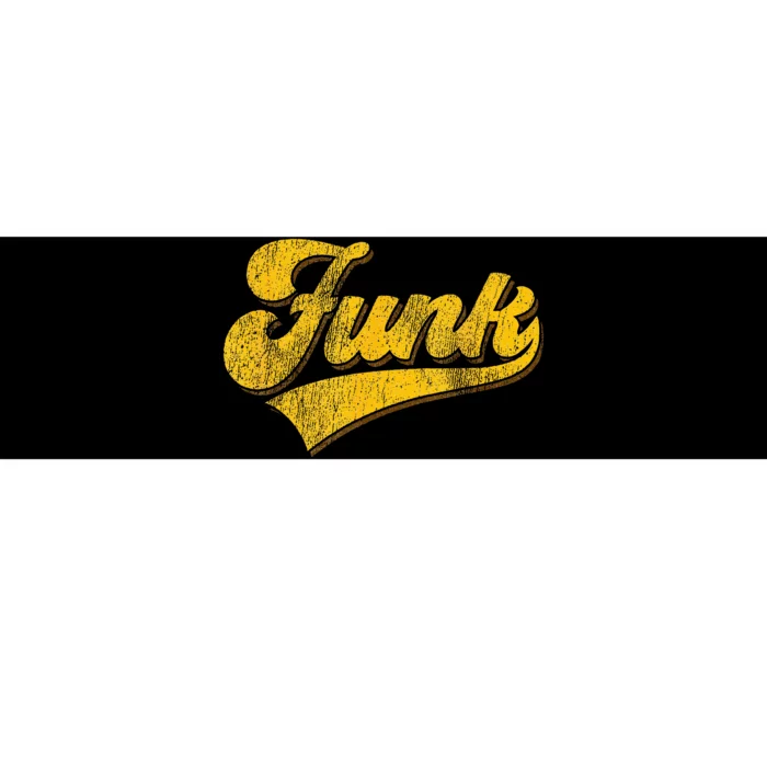 Vintage Style Soul Music Retro Dancing 80s Disco Funk Bumper Sticker