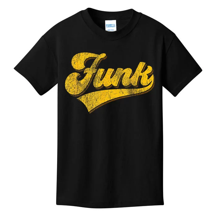 Vintage Style Soul Music Retro Dancing 80s Disco Funk Kids T-Shirt