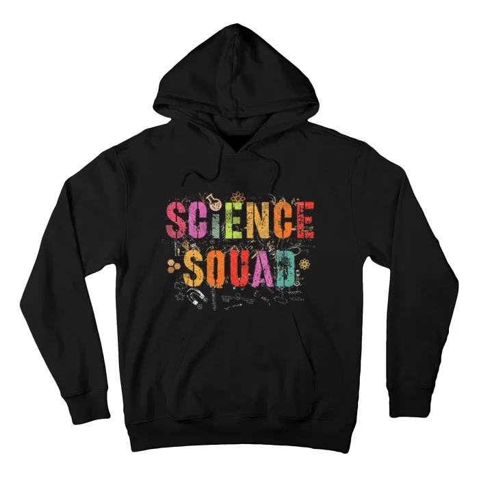 Vintage Science Squad Technology Teacher Team Student Stem Hoodie