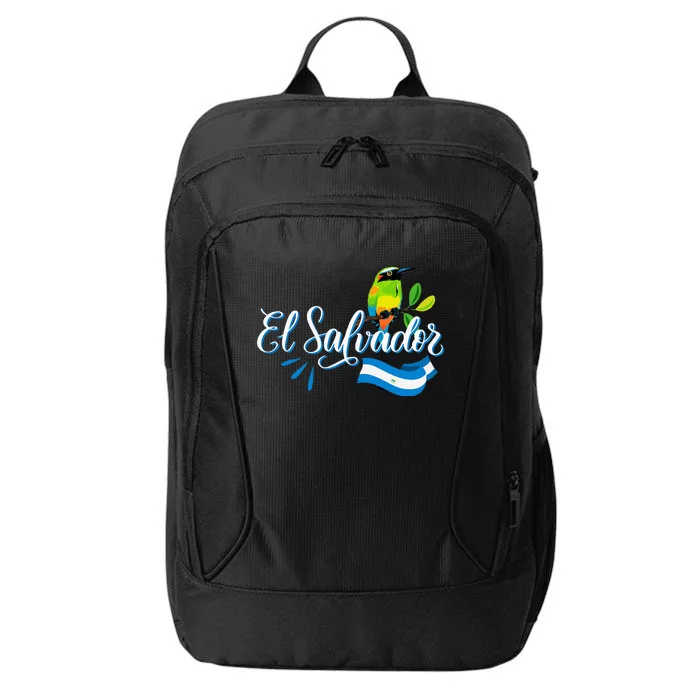 Vos Solo Sos Paja Salvadoran Slang El Salvador Flag Torogoz City Backpack