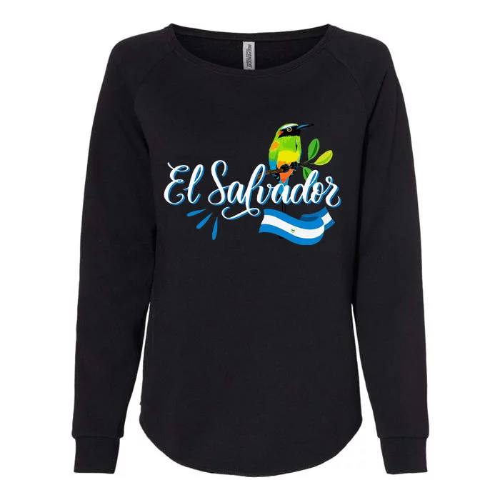 Vos Solo Sos Paja Salvadoran Slang El Salvador Flag Torogoz Womens California Wash Sweatshirt