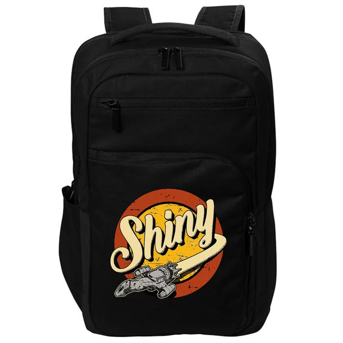 Vintage Shiny Since 2002 Firefly Serenity Impact Tech Backpack