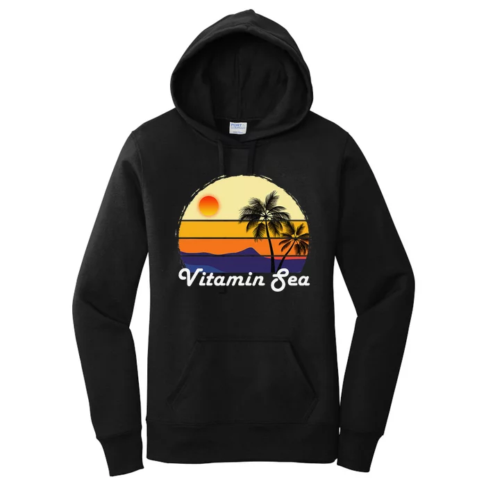 Vitamin Sea Sunset Women's Pullover Hoodie