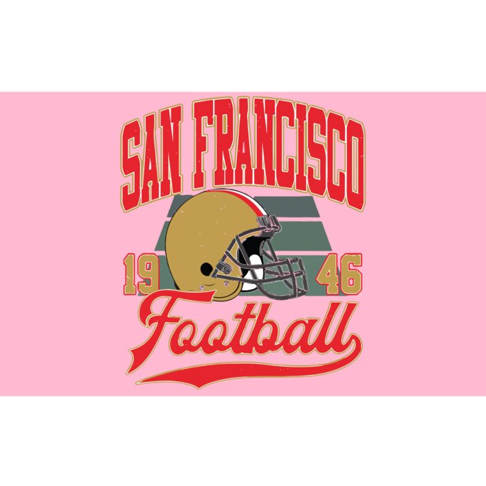 Vintage Style San Francisco Football Bumper Sticker