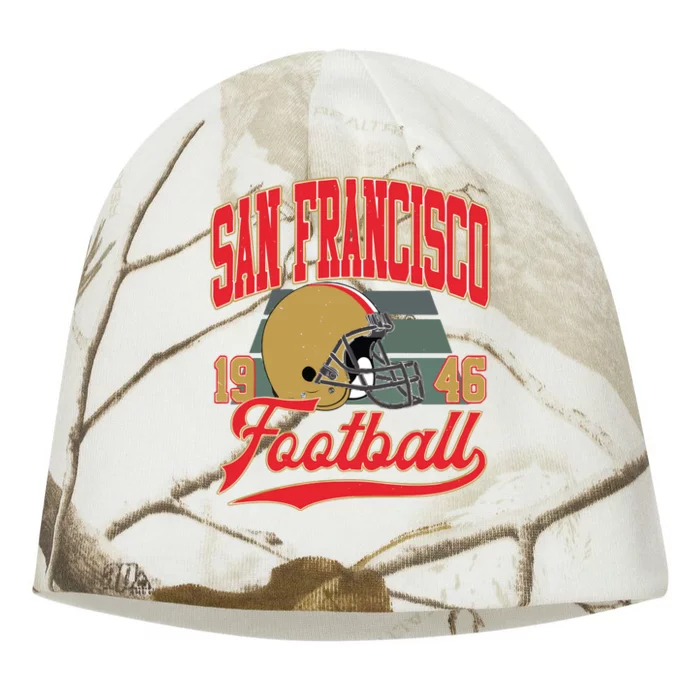 Vintage Style San Francisco Football Kati - Camo Knit Beanie