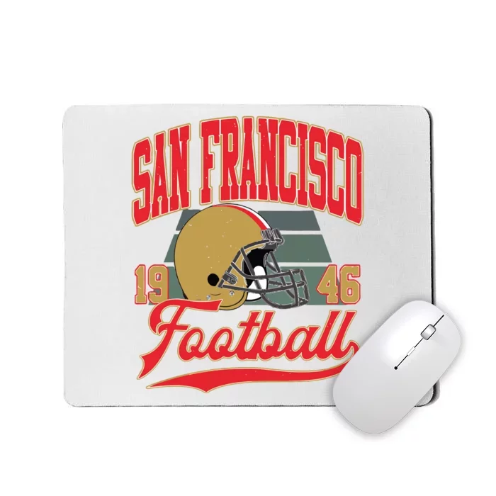 Vintage Style San Francisco Football Mousepad